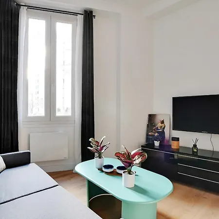 Cozy - 1br-2p -place D 'italie Apartment *